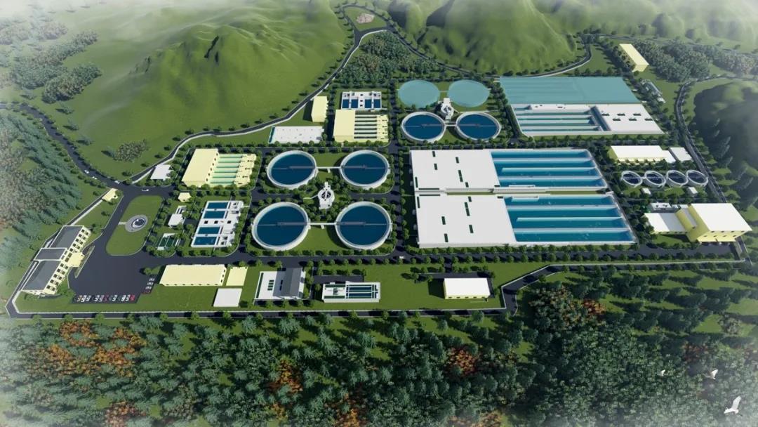 紫光环保临海市城市污水处理厂一期提标工程正式商业运营
